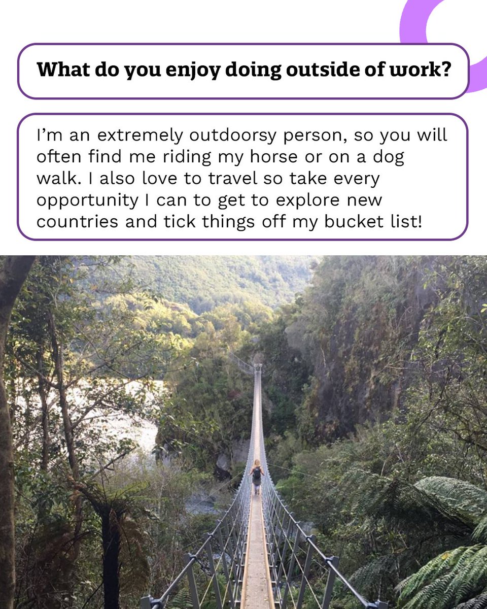 Meet Megan Shaw, our Head of Partnerships! 👋​ At work, she’s a client champion, guiding customers through every stage with seamless collaboration. Outside of work, she’s an adventure seeker who loves riding her horse, traveling and exploring the outdoors. 🌟

#MeetTheTeam