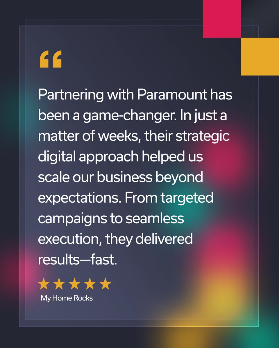 Client feedback! 🚀

This comes after an outstanding team effort from Sam, Andy, Will, Alysha, and Beth – well done! 👏

Are you looking for a digital marketing agency to deliver real results? Click the link for a free audit: paramountdigital.co.uk/contact-us/ 🔗