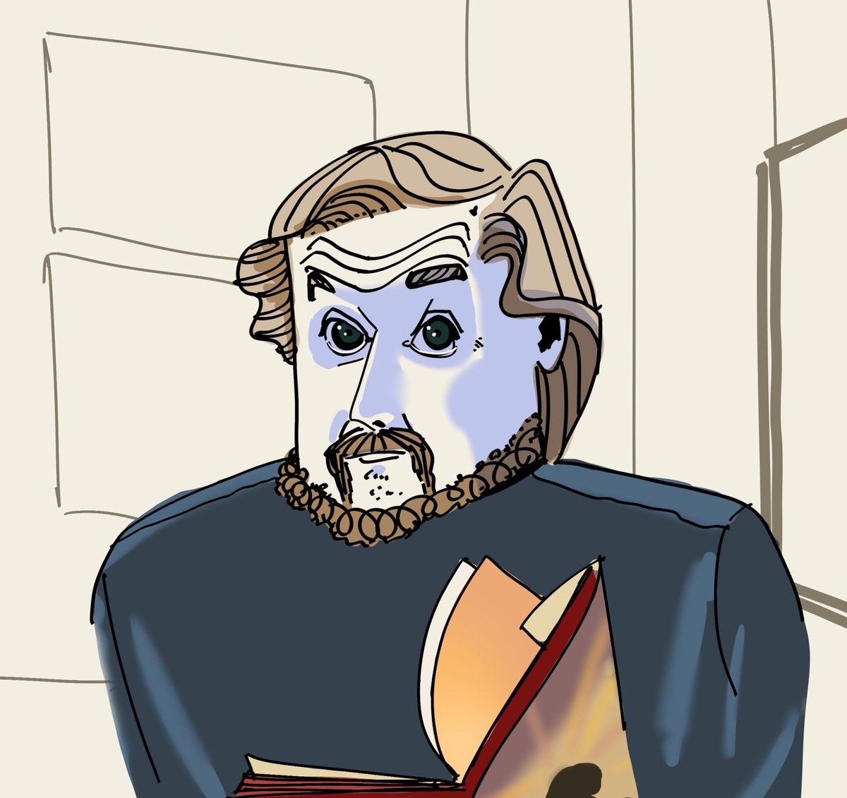 Another Severance caricature! I hope it helps You be the You You are