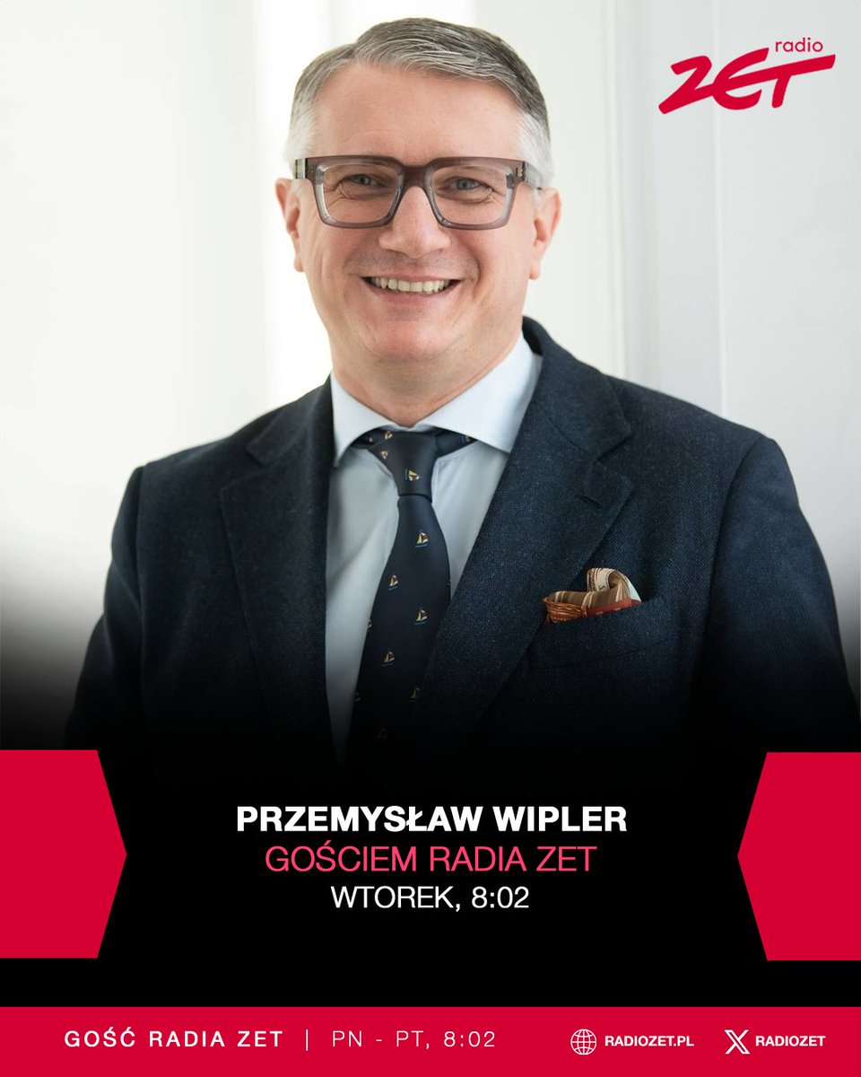 We wtorek gościem Beaty Lubeckiej będzie poseł Konfederacji Przemysław Wipler (Nowa Nadzieja).
➡️ player.radiozet.pl

#RadioZet <a href="/Gosc_RadiaZET/">Gość Radia ZET</a>