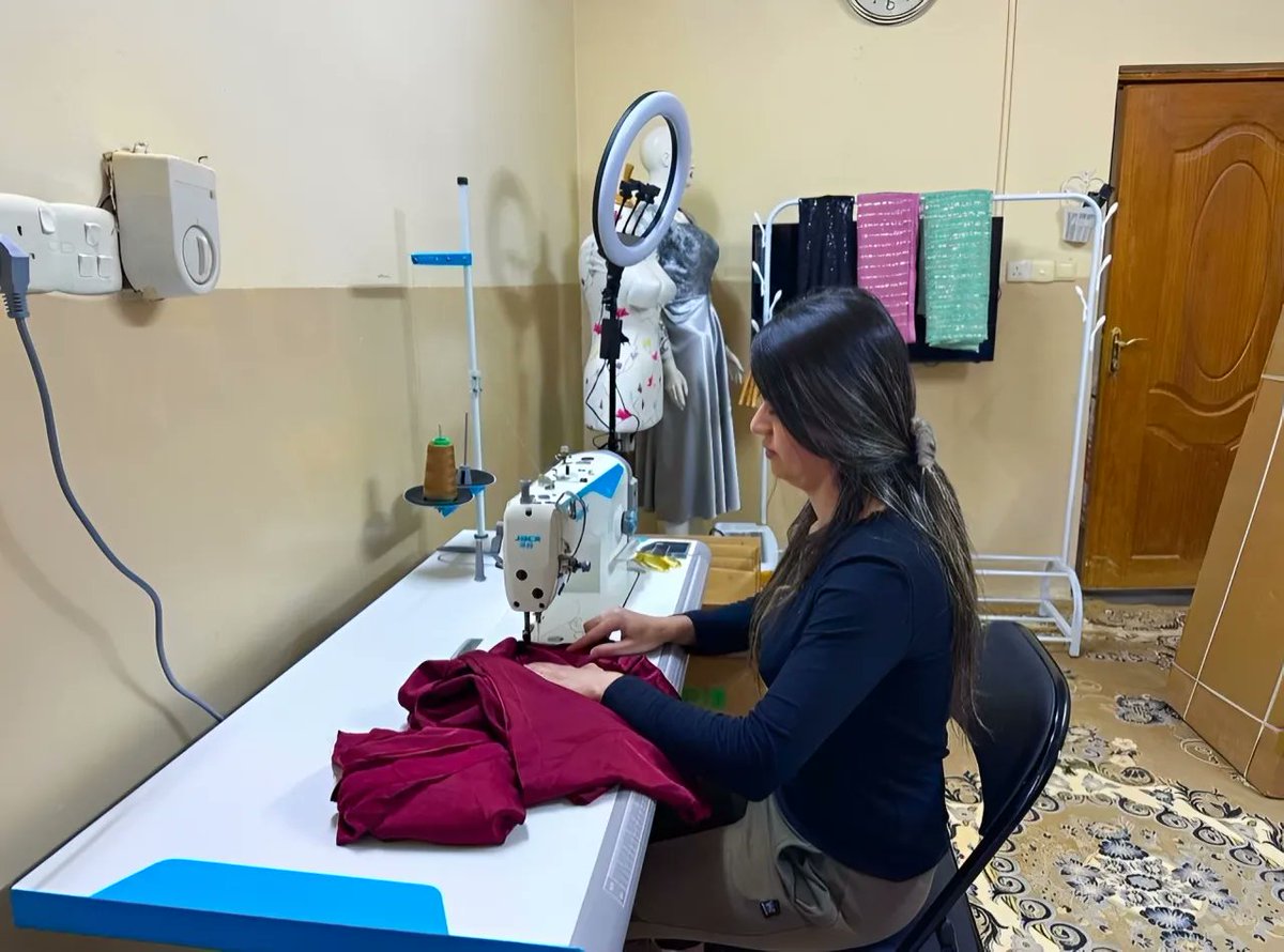 Shoko Noda (@shokonoda) on Twitter photo 💇♀️ Mai’s beauty salon in Karabla, 🧵 Jia’s fashion brand in Kirkuk, 📦 Fatima’s business in Abadi—each a spark of resilience.
<a href="/UNDP/">UN Development</a>’s Early Recovery projects mean more than bouncing back—it’s women leading the way in rebuilding Iraq’s future 👉 undp.org/iraq/stories/e… 💇♀️ Mai’s beauty salon in Karabla, 🧵 Jia’s fashion brand in Kirkuk, 📦 Fatima’s business in Abadi—each a spark of resilience.
<a href="/UNDP/">UN Development</a>’s Early Recovery projects mean more than bouncing back—it’s women leading the way in rebuilding Iraq’s future 👉 undp.org/iraq/stories/e…