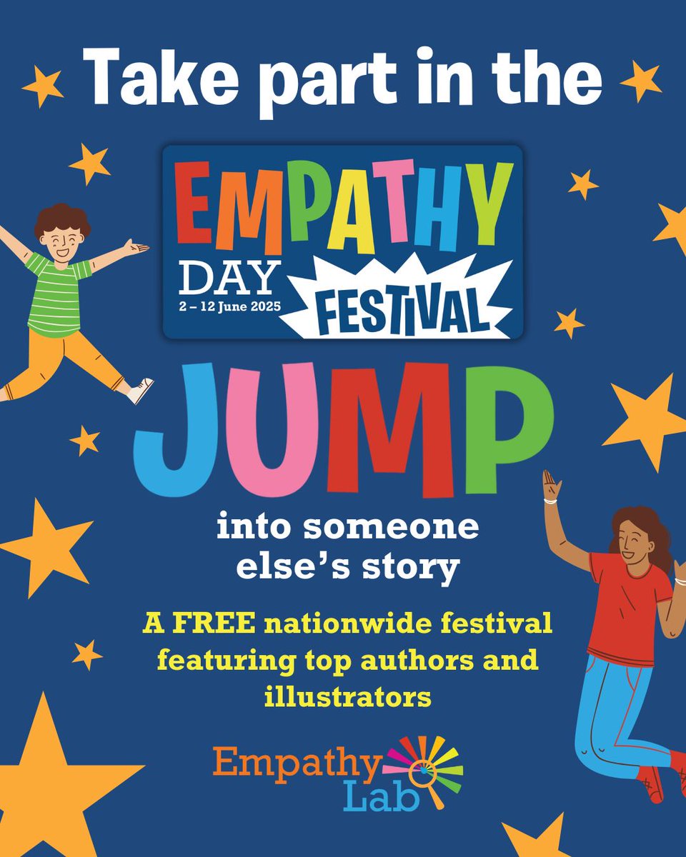 Barrington Stoke (@barringtonstoke) on Twitter photo It's just over a month until <a href="/EmpathyLabUK/">EmpathyLabUK</a>'s fantastic #EmpathyDayFestival! Visit empathylab.uk to find out more, see the full programme & register for full access to free resources, activities, live and on-demand events and CPD webinars. Whose story will you jump into? It's just over a month until <a href="/EmpathyLabUK/">EmpathyLabUK</a>'s fantastic #EmpathyDayFestival! Visit empathylab.uk to find out more, see the full programme & register for full access to free resources, activities, live and on-demand events and CPD webinars. Whose story will you jump into?