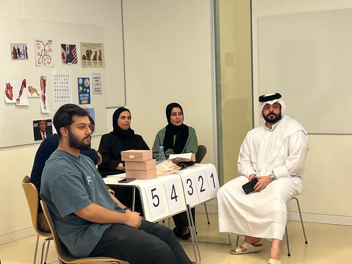 College of Public Policy, HBKU (@policycollege) on Twitter photo #CPPās <a href="/PiAlphaAlpha/">Pi Alpha Alpha Global Honor Society</a> (#PAA) chapter leaders created an āEscape Roomā & a āPolicy Challengeā for #CPP students. Four teams (plus 1 faculty/staff team!) used clues & hints to unlock five boxes before later, working together to solve policy challenges
Read linkedin.com/posts/cpp-hbku⦠#CPPās <a href="/PiAlphaAlpha/">Pi Alpha Alpha Global Honor Society</a> (#PAA) chapter leaders created an āEscape Roomā & a āPolicy Challengeā for #CPP students. Four teams (plus 1 faculty/staff team!) used clues & hints to unlock five boxes before later, working together to solve policy challenges
Read linkedin.com/posts/cpp-hbkuā¦