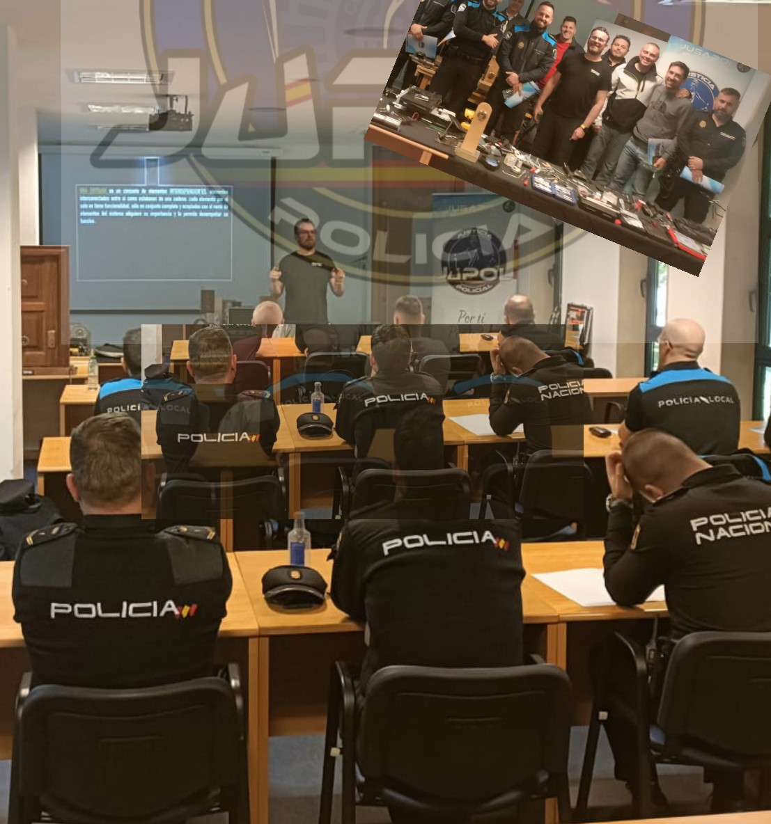 Gran éxito en nuestro primer curso  "Técnicas de apertura policial" impartido por <a href="/JupolNacional/">JUPOL</a> los días 23, 24 y 25 de Abril en la Academia Galega de Seguridad Pública.

#EquiparacionYa  y mucho más.
#LideresEnFormacion
#ProfesionDeRiesgoYa

Jupol la opción más lógica.
