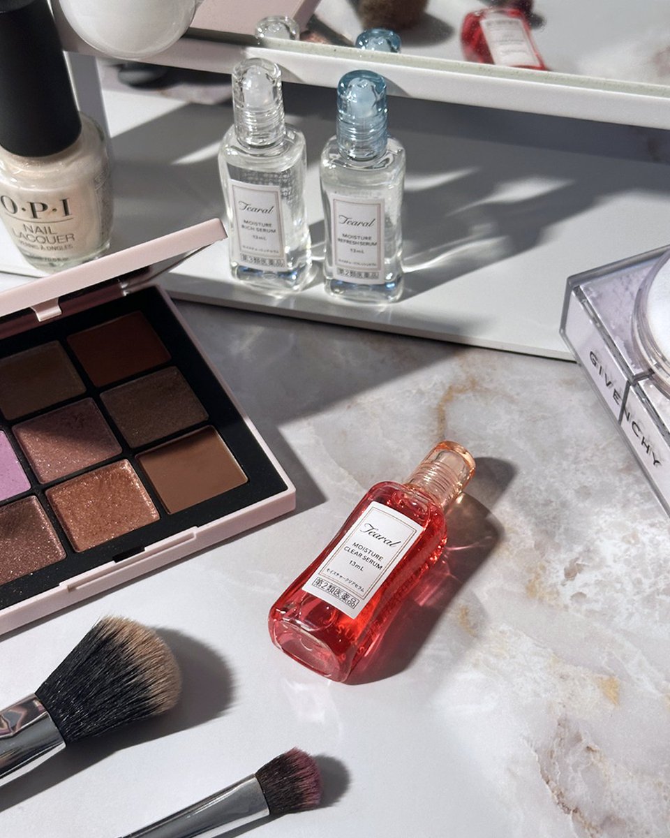 💁‍♀️メイク前後の新提案*🎨
どれだけメイクを頑張っても、瞳がどんよりしていると可愛くならない..😖💭
自分に合った #うるちゅる目薬 をこっそり仕込んで、お出かけしましょ🧜‍♀️💫

*各製品の効能効果及び注意事項をご確認いただき、必要時にのみご使用ください

#Tearal #ティアラル