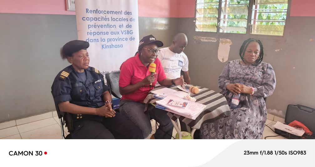 "Du 22 au 25 avril 2025, le projet #ProjetRenforcementCapacitesLocalesetréponsesauxVGBdanslaprovincedeKinshasa a produit 3 tables rondes à #Kinshasa sur les mariages précoces, le harcèlement scolaire et les arrangements en cas de viol sur mineure dans les communes de Kimbaseke,