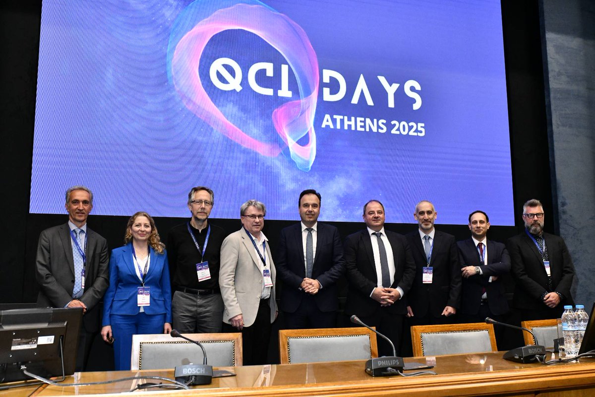 🚀 #QCIDays2025 Opening session: "The Future of Secure Communication in Europe"

✅talks by leading policymakers &amp; experts

🎥 Livestream 👉 bit.ly/4lJjLtE
🔗 Agenda 👉 qci-days.eu/program