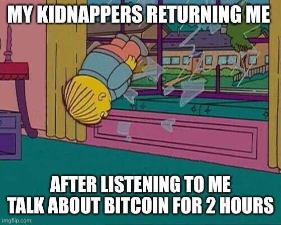 dextrade_'s tweet photo. Proof that Bitcoin saves lives... just not how you think. 😅
Talk about crypto long enough and even kidnappers will tap out.
Stay safe and stack sats on https://t.co/ZFBi6GguHW 🚀
#BitcoinTalks #CryptoLife #StackSats https://t.co/kZFNnDCcFq