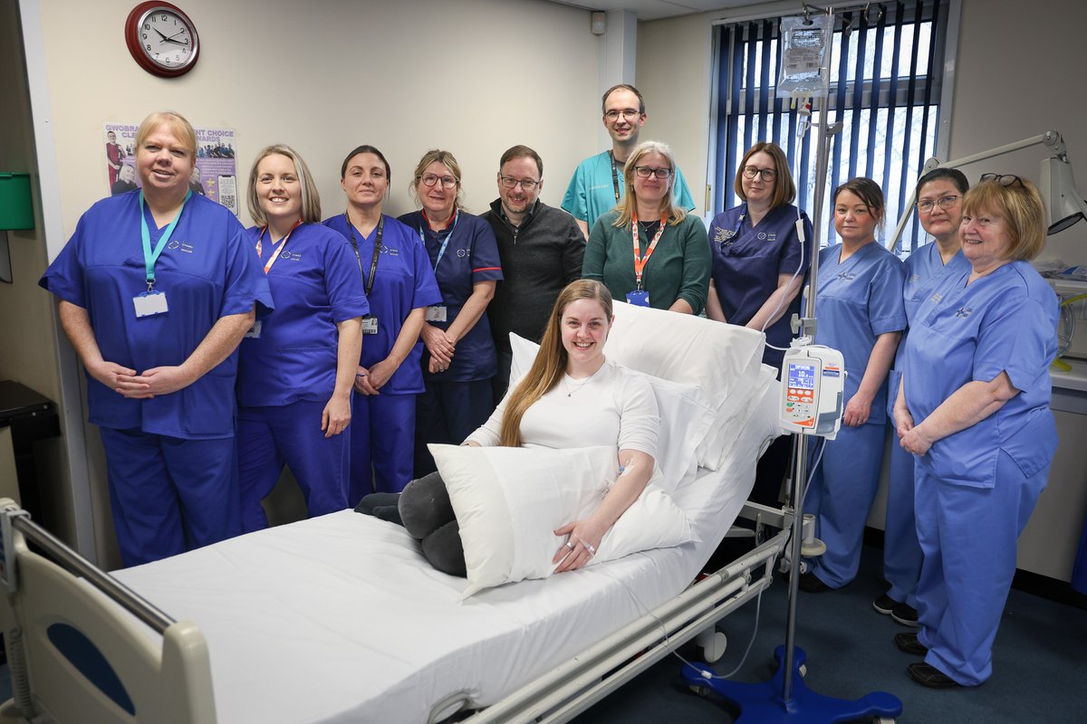 A Pembrokeshire mum has become the first NHS patient in the UK to be treated with a new drug to prevent relapses of multiple sclerosis (MS).

Read the full story on our website: sbuhb.nhs.wales/news/swansea-b…