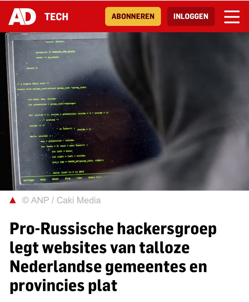 Dit is het zoveelste digitale  waarschuwingsschot van de Russen. 

De AIVD waarschuwt Nederland niet voor niets: de wereld is onrustiger en dat heeft impact op Nederland.

Daarom moeten we voorbereid zijn op een scenario waarin (cyber)aanvallen succesvol zijn.

In juni hebben we