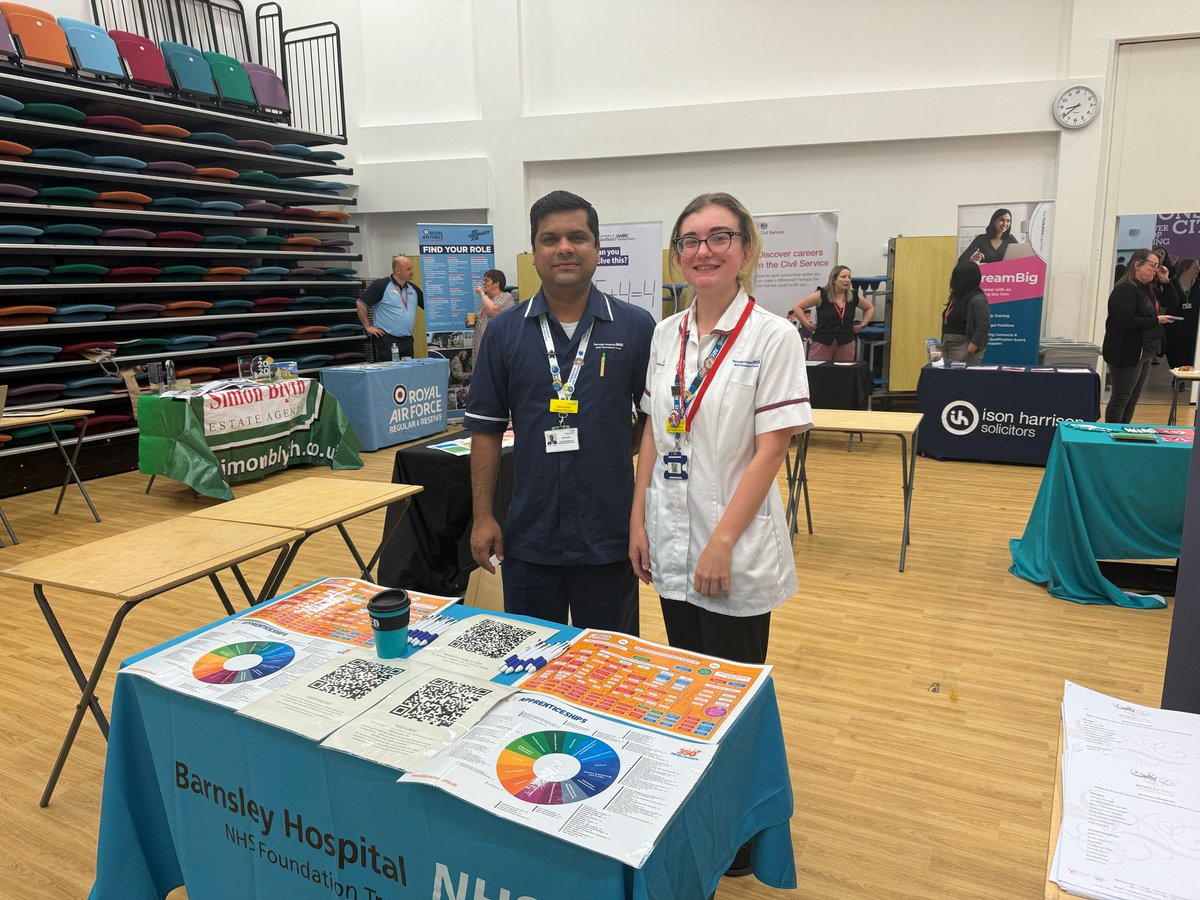 BHNFT Workforce Development and Student Support (@barnsleystudent) on Twitter photo Irfan and Lauren our Practice Educators have spent the morning at <a href="/PenistoneGS/">Penistone Grammar School</a> speaking with Year 12 students about their future careers in healthcare giving advice on the different roles within the NHS Irfan and Lauren our Practice Educators have spent the morning at <a href="/PenistoneGS/">Penistone Grammar School</a> speaking with Year 12 students about their future careers in healthcare giving advice on the different roles within the NHS