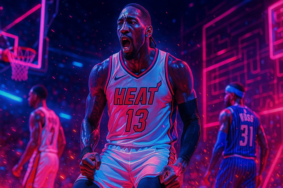 BAMgmit_fan's tweet photo. Bam took over as a full-time starter after the Heat traded Hassan Whiteside, and in the 2019–20 season, he logged his first career triple-double with 30 points, 11 rebounds, and 11 assists vs. the Hawks. 🏀🔥 #TripleDouble
https://t.co/YXoYF1xq3D https://t.co/0WYqtHJOI9