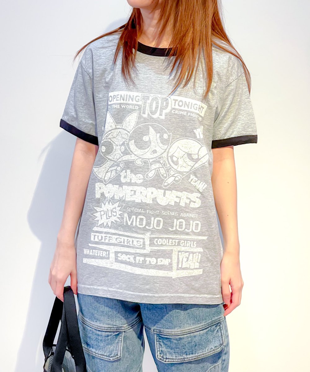 パワーパフガールズ　Tシャツ　ガールズの休日 THE POWERPUFF GIRLS パワーパフ ガールズ / Tシャツ バニラホワイト