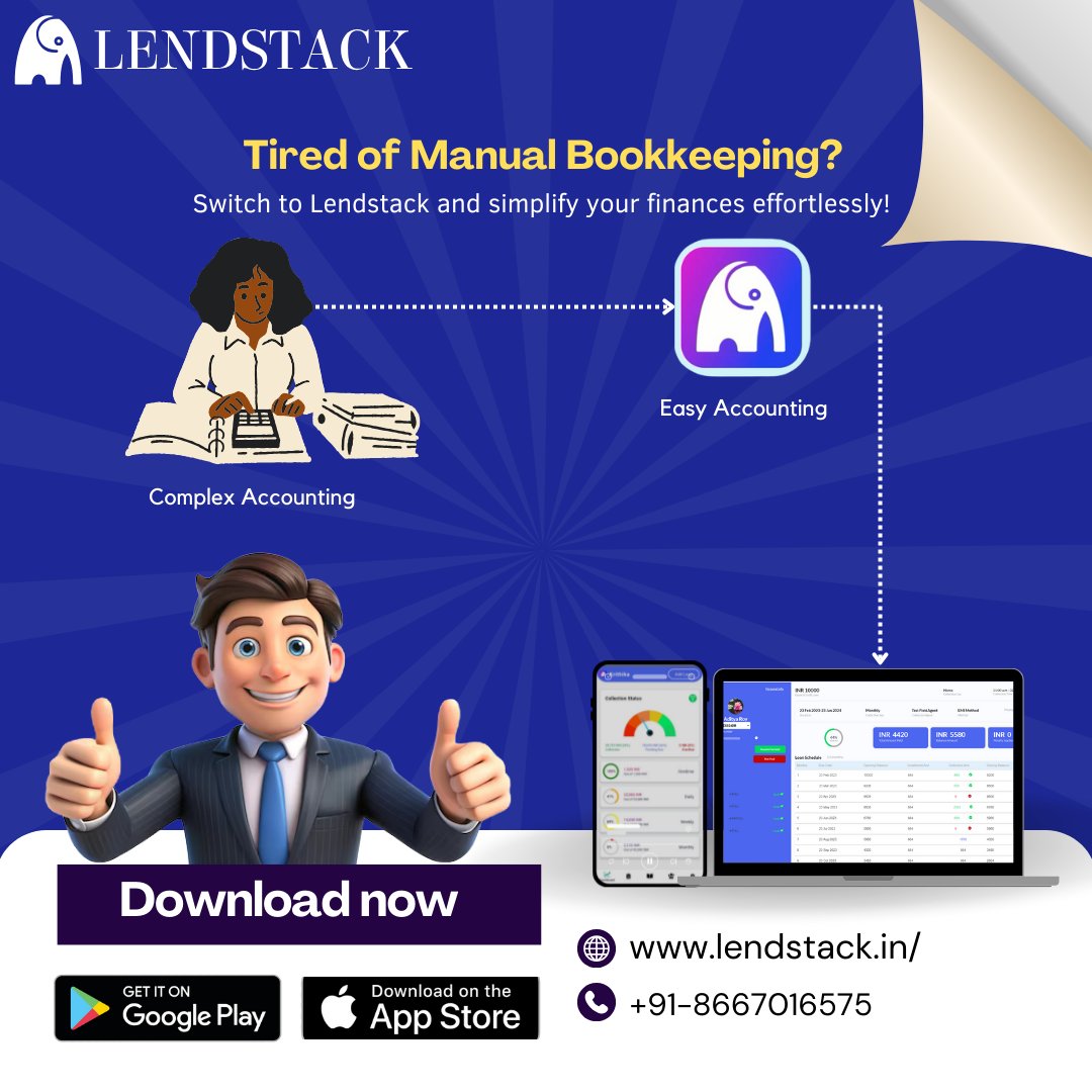 LendstackS16235's tweet image. EMI Collection Software | Microfinancing App - Lendstack

lendstack.in/emi-collection…

Lendstack offers EMI Collection Software &amp;amp; Microfinancing App solutions, simplifying loan management with seamless EMI collections, tracking, and reporting tools.