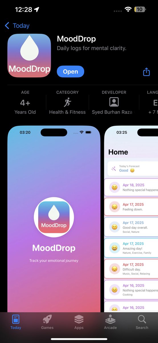 MoodDrop is officially live on the European App Store also. 🎉 
Note: Europe requires you to verify your trader status and comply with Digital Services Act only then the App becomes live with the EU region. #buildinpublic