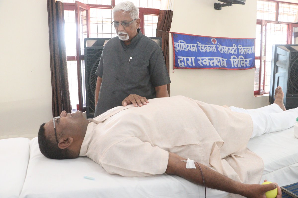 BasranOnkar's tweet photo. # Daman 
A Blood donation Camp was organised by Daman  at  satsang Bhavan Daman on  24th April 25 under Surat Zone 30 
130 units blood  collected by Red cross Silvassa and Daman rakat daan kender
#DhanNirankarJi🙏🏻 https://t.co/42T0vQNnyk