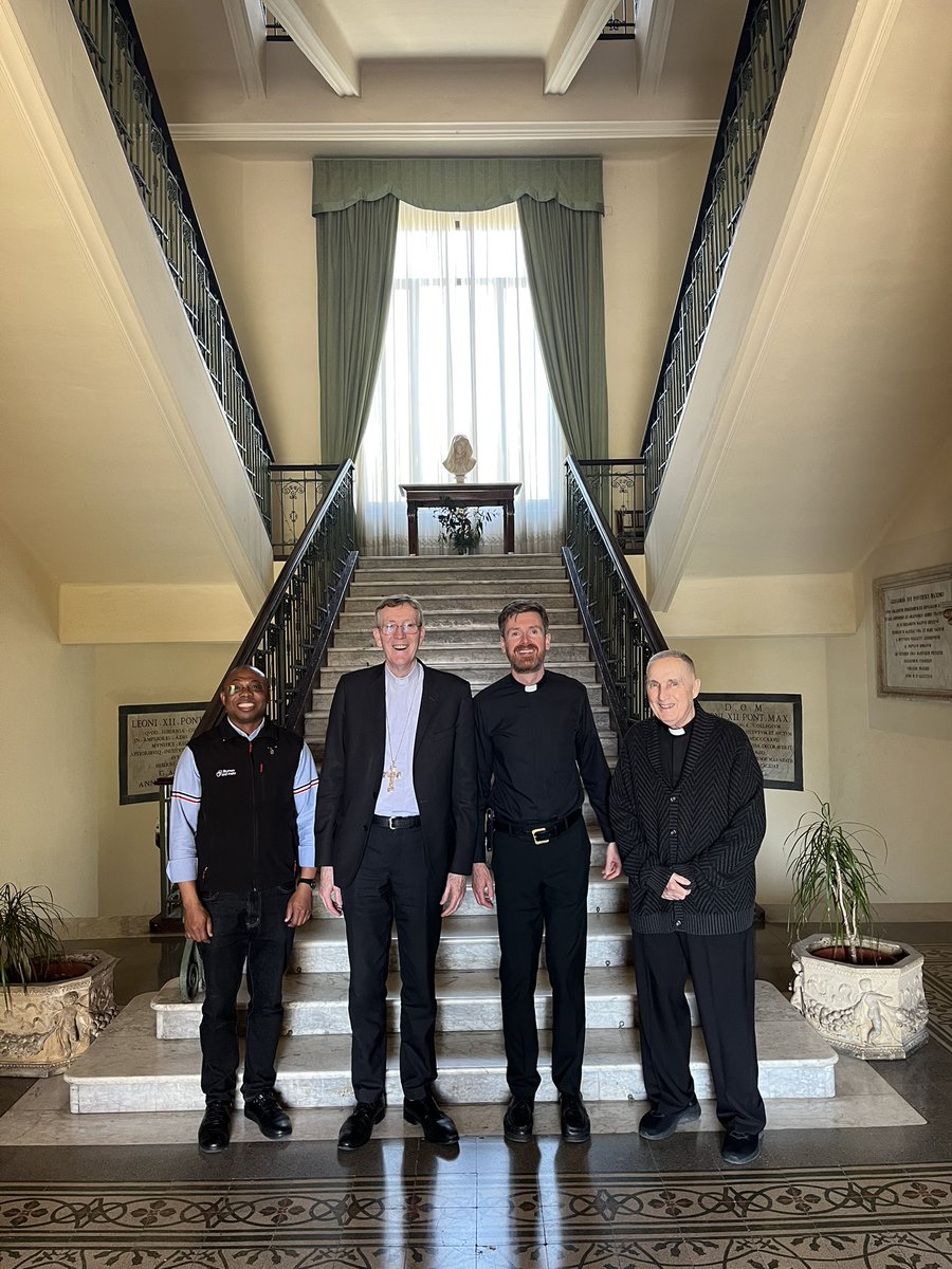 Bishop Denis Nulty (@bishopdnulty) on Twitter photo Called into the Irish College in Rome before departing for the airport, great to meet the rector Fr. Paul, the Vice-Rector Fr. Emmanuel and Fr. Luigi who works with the seminarians from St. John Vianney on their placement while in Rome <a href="/KANDLEi/">K&L Diocese Ireland</a> <a href="/KilteganFathers/">KilteganFathers</a> <a href="/CatholicNewsIRL/">CatholicNewsIreland</a> Called into the Irish College in Rome before departing for the airport, great to meet the rector Fr. Paul, the Vice-Rector Fr. Emmanuel and Fr. Luigi who works with the seminarians from St. John Vianney on their placement while in Rome <a href="/KANDLEi/">K&L Diocese Ireland</a> <a href="/KilteganFathers/">KilteganFathers</a> <a href="/CatholicNewsIRL/">CatholicNewsIreland</a>