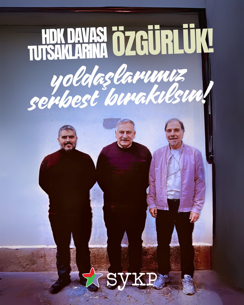 HDK Davası Tutsaklarına Özgürlük!

Yoldaşlarımız Serbest Bırakılsın!