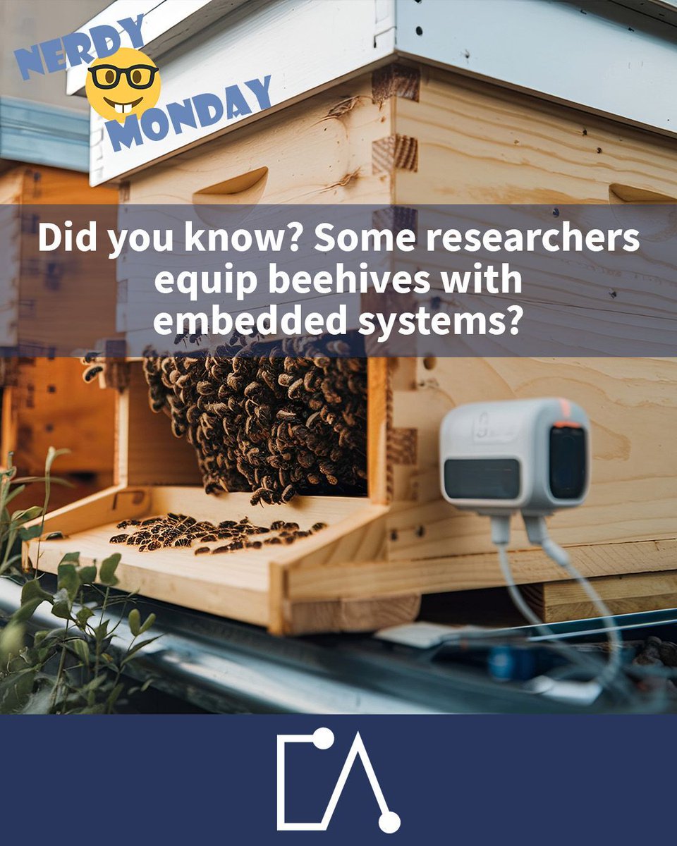 Eclipseina's tweet image. 🐝🔬 Smart Beehives: Where Nature Meets Technology!

From precision farming to wildlife conservation, embedded technology is shaping the future of environmental monitoring. What other nature-tech innovations fascinate you? 🌿🤖

#EmbeddedSystems #SmartAgriculture #BeeTech #IoT