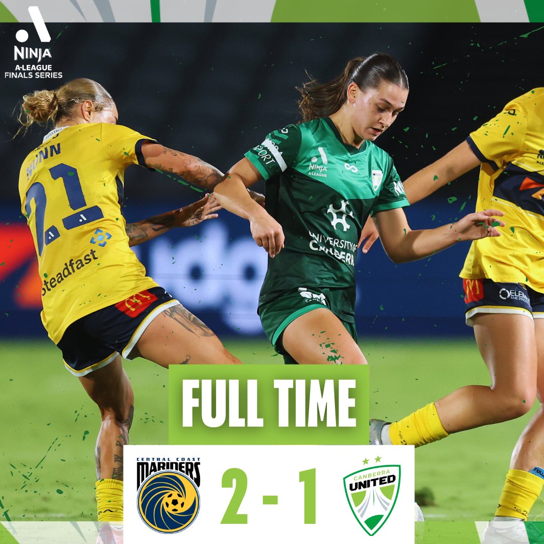 Full time

Our season comes to an end.

Nothing but proud of this group 💚

#CCMvCBR #UniteWithUs #CUInGreen #TheGameWeLove