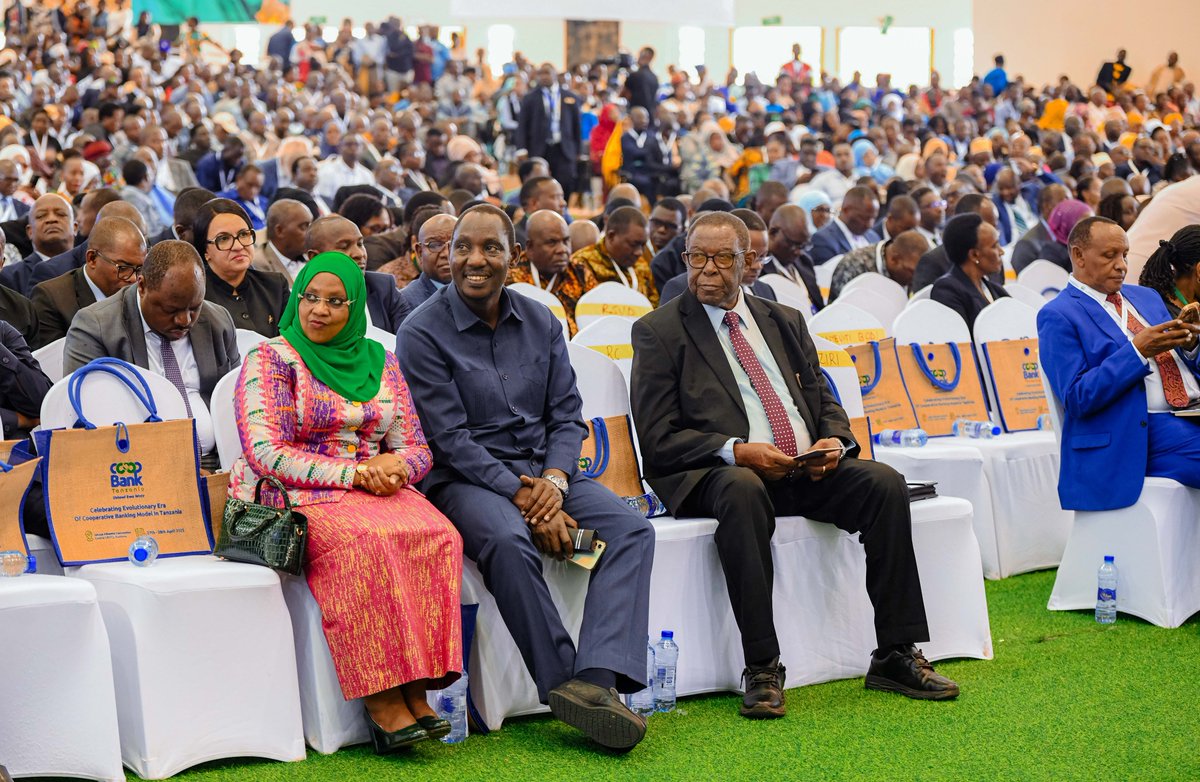 Dodoma 📍

#HappeningNow - Uzinduzi wa Benki ya Ushirika Tanzania Dodoma, Nikiwa na Mgeni Rasmi Mheshimiwa Rais Dkt. <a href="/SuluhuSamia/">Samia Suluhu</a> 

Ndoto Imetimia - Mageuzi katika Sekta ya Ushirika kuchochea Uchumi Jumuishi.