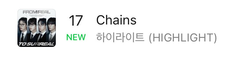 highlight486_'s tweet photo. All 4 songs from #From_Real_to_Surreal album has entered Melon HOT100🔥

#Chains — 17
#없는엔딩 — 29 (+13)
#GoodDayToYou — 35
#FollowMe — 39

Stream harder guys😭 https://t.co/aDMDR2vnON