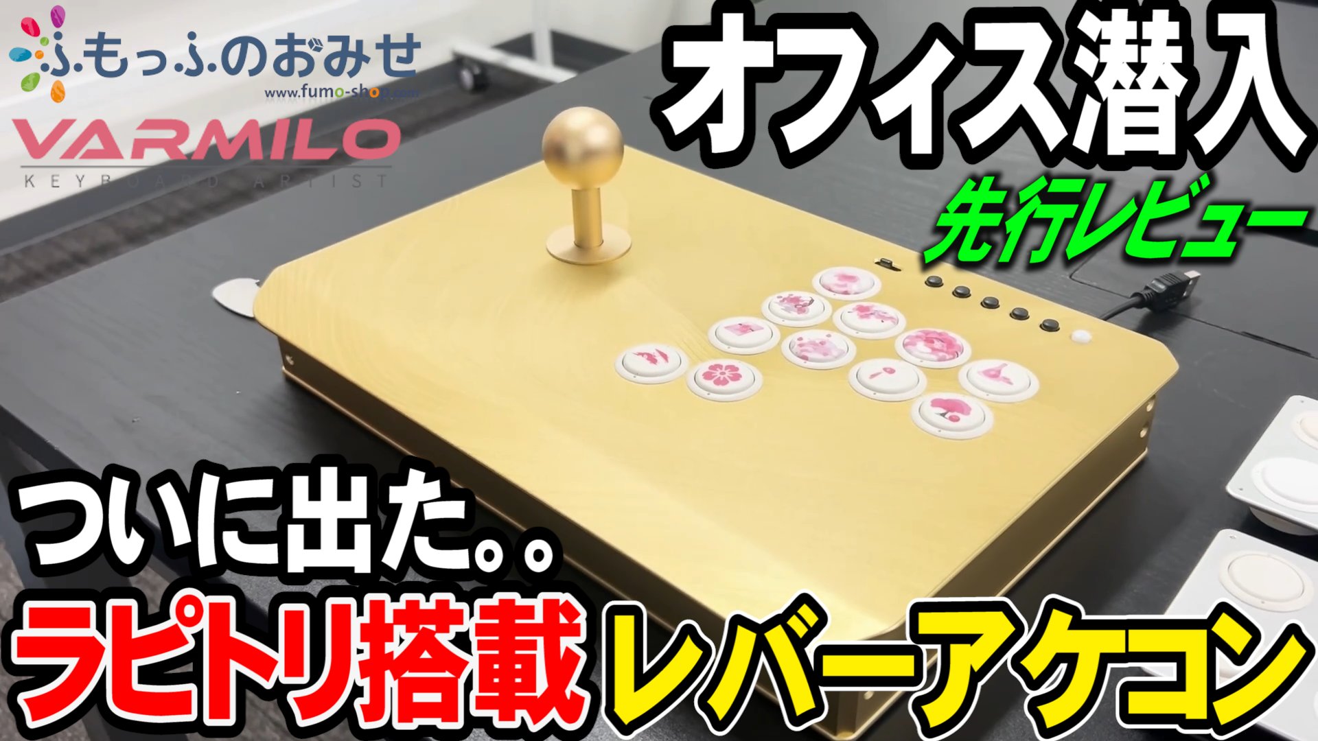 1万6,980円からのラピッドトリガー対応レバーレスアケコン