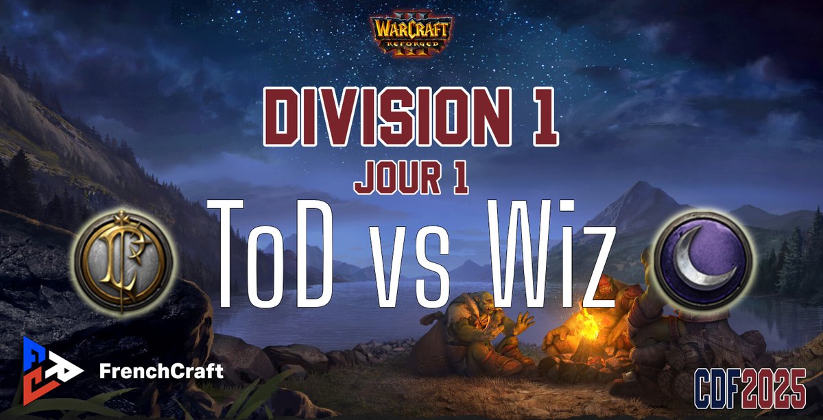 Le Championnat de France démarre fort dès ce soir avec une rencontre au sommet entre  ToD et Wiz, à l'occasion de cette première journée ! SneakyCookies aura le plaisir de vous commenter tout ça, c'est dès 20h30, et c'est sur notre chaine Twitch.
twitch.tv/FrenchCraftTV