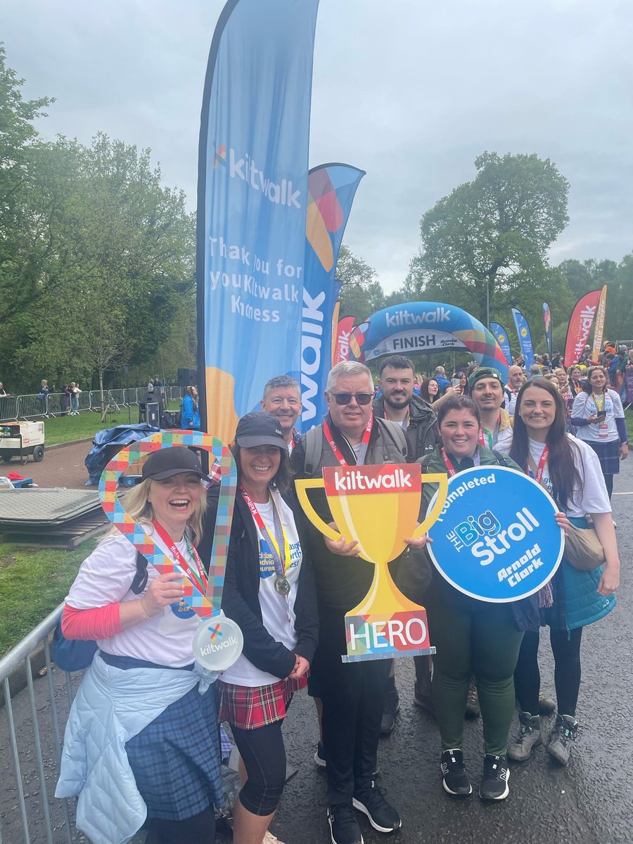 A huge well done to our team who completed the challenge of the Big Stroll Kiltwalk 🥾  Thank you to all our supporters for your generous donations 💛

Your support will help GNWCAB to continue to provide everyone in our community with a safe place and a warm welcome when they