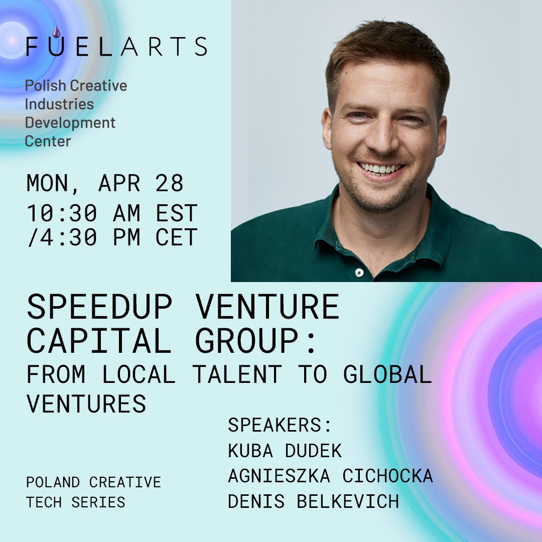 Join us live for a conversation with Kuba Dudek – Managing Partner at SpeedUp Venture Capital Group – a leading voice in shaping Poland’s tech and creative startup landscape: youtube.com/live/wX40LKJk-…