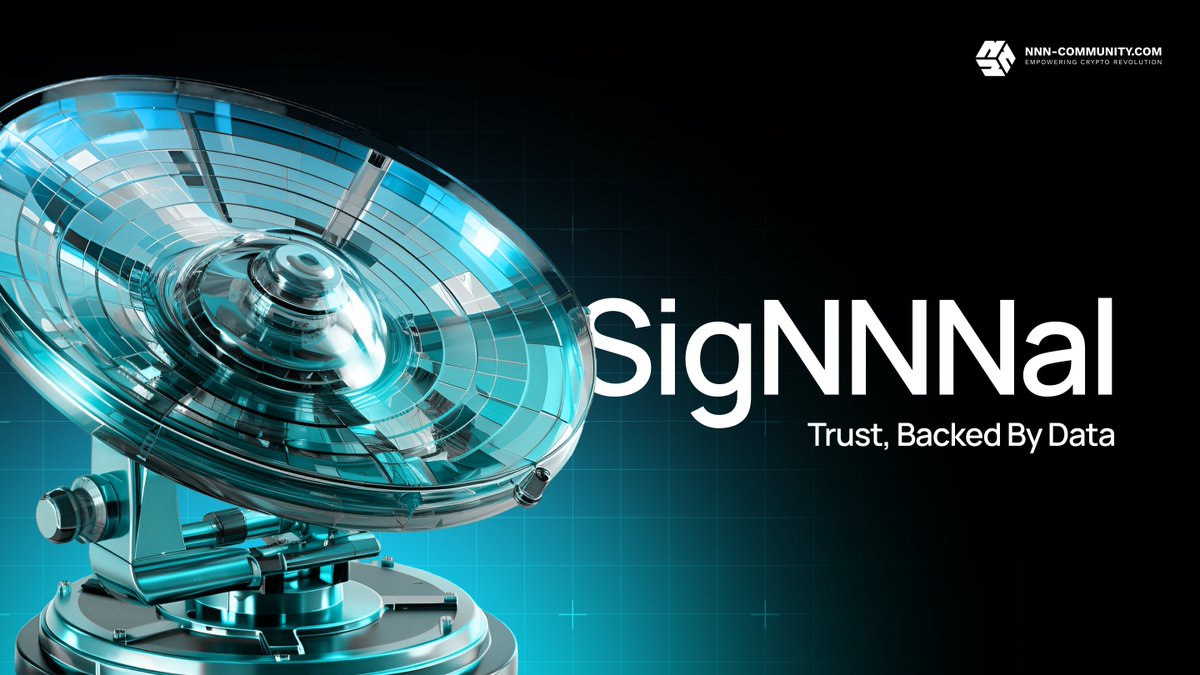 nnn_token's tweet photo. 🧠 SigNNNal is more than just a call group.

It’s NNN’s research-driven radar for finding real projects, and exposing the ones that aren't.

📡 Transparent calls

🔍 Scam filtering

🔁 Revenue cycles back into $NNN

#SigNNNal = Trust, backed by data. https://t.co/AgnlA4V8rQ