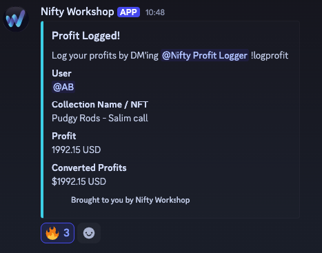 $2k profit thanks to @ShireMage NFT call on <a href="/pudgypenguins/">Pudgy Penguins</a> Pudgy Rods 👀🚀

What are you waiting for?