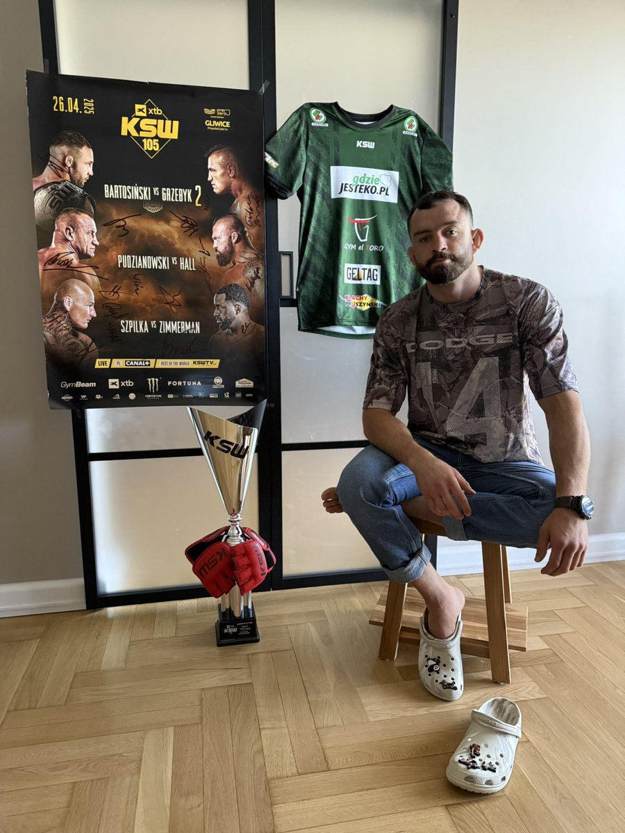 Mały konkursik na moim profilu na instagramie ! 
Wpadnijcie bo można dwa fanty wygrać 😎
<a href="/KSW_MMA/">KSW</a>