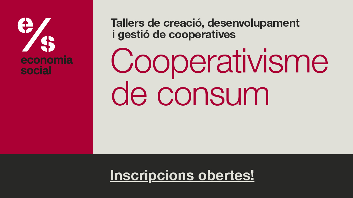 Labcoop_'s tweet photo. 📢T'interessa el cooperativisme de consum? Vols conèixer eines per promoure la participació en un projecte d'aquestes característiques?

Comença l'itinerari de consum dels #TallersCooperatives. Formació virtual i gratuïta que pots cursar al teu ritme! 🥁

https://t.co/BbVhy5LOVi https://t.co/EMWmYGBOQ0
