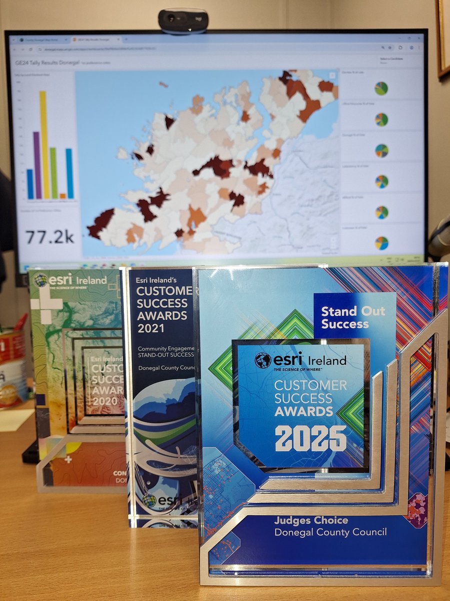 Adding to the collection! <a href="/EsriIreland/">Esri Ireland</a> #MakingADifference #MapsMakeSense