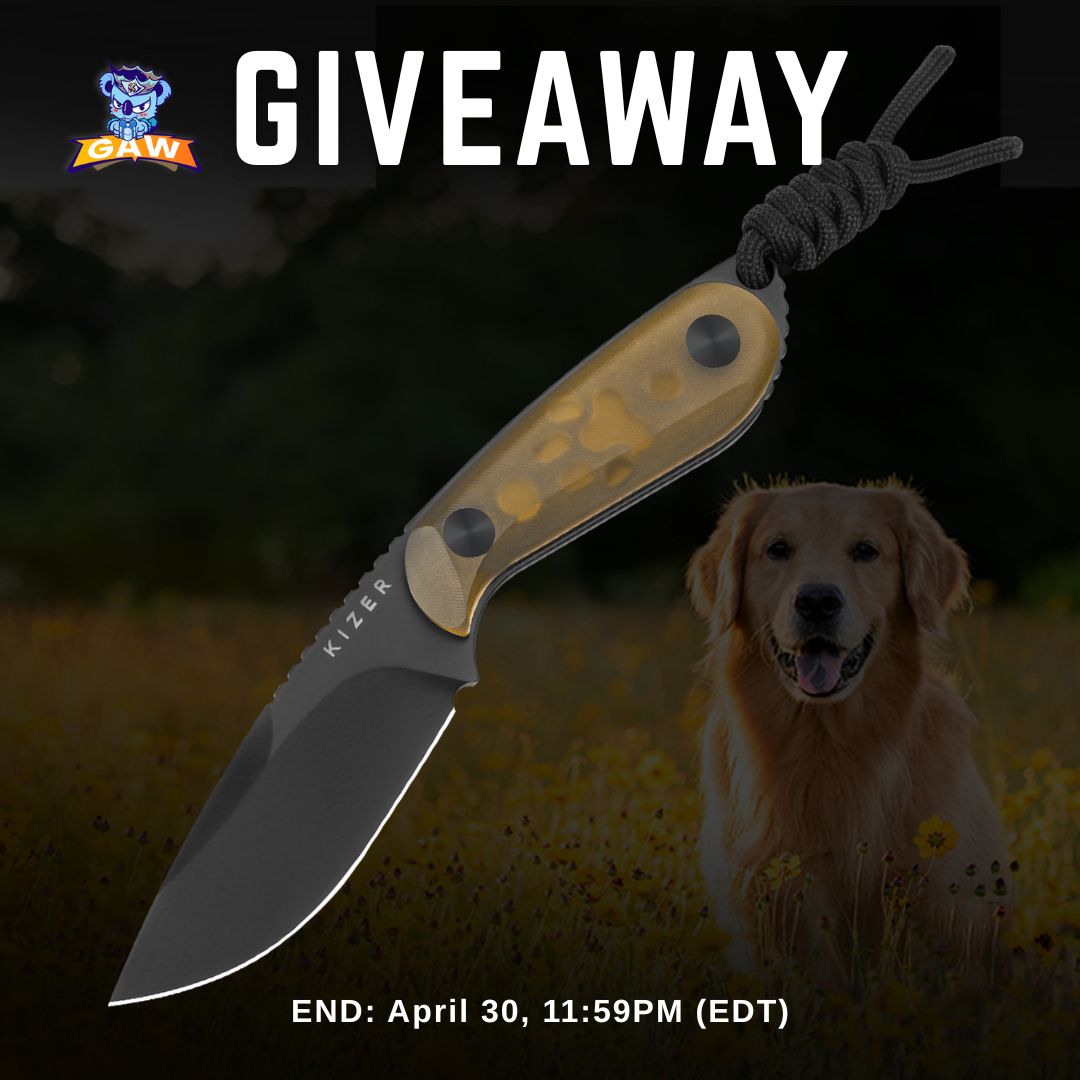 🚨KIZER GIVEAWAY TIME!🚨 Meet the all-new Buddy family! 🔥

Launching this May, the all-new Buddy isn’t just a tool—it’s a statement. This time, we’re offering four variants with a mix of premium materials: 🐾

⏰ Launch Date: May 1, 10 PM (EDT)👇👇
🔪PEI Handle &amp; Nitro-V Blade