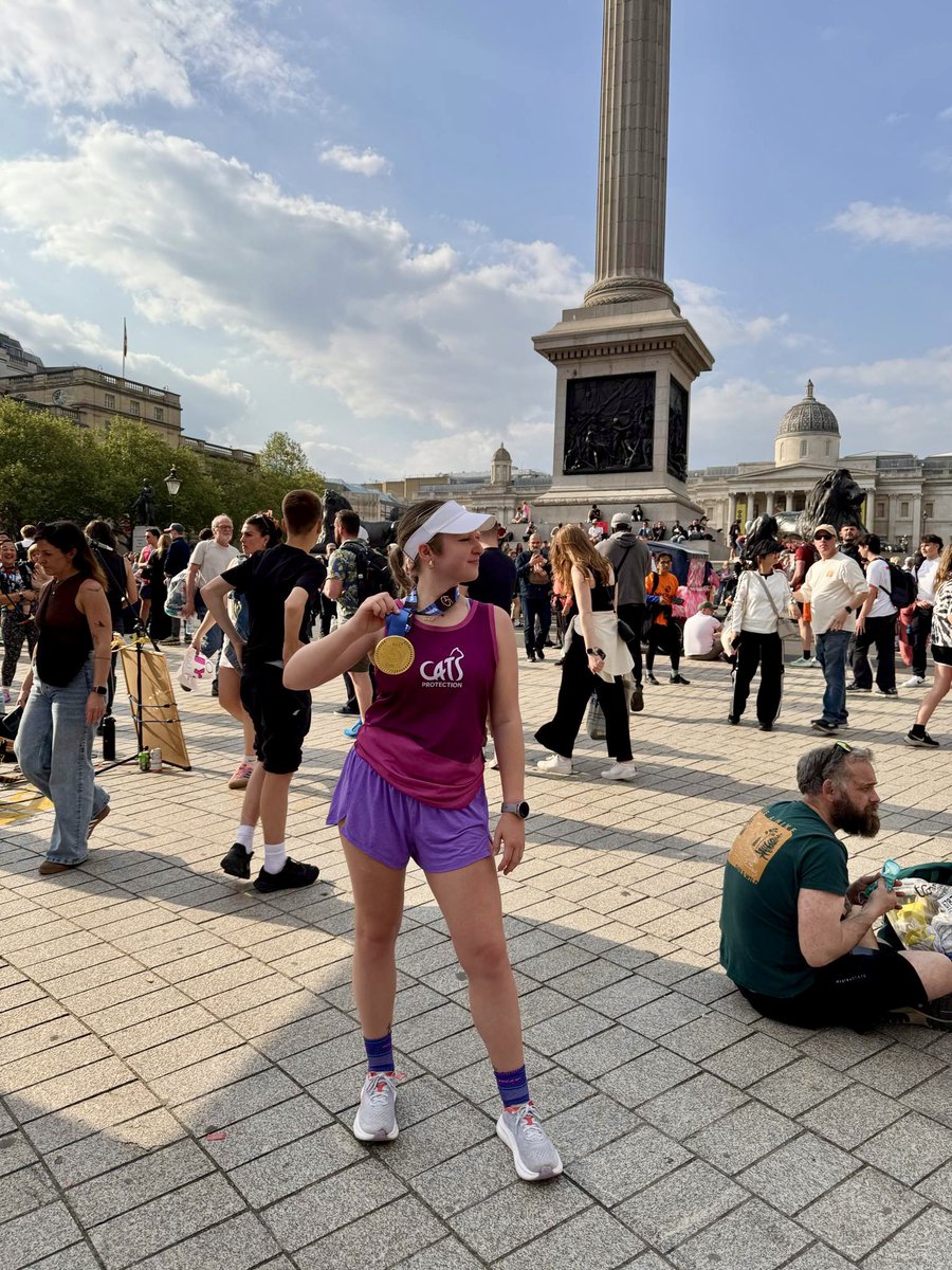 Gee Harland (@geeharland) on Twitter photo Can I add ‘marathoner’ to my bio now? #londonmarathon2025 <a href="/CatsProtection/">Cats Protection</a>
🐈💜 justgiving.com/page/gee-paige… Can I add ‘marathoner’ to my bio now? #londonmarathon2025 <a href="/CatsProtection/">Cats Protection</a>
🐈💜 justgiving.com/page/gee-paige…