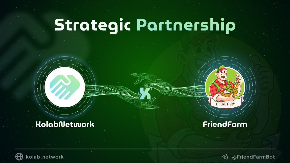 FriendFarmBot's tweet image. 🚀 Friend Farm x Kolab Network: a leading crypto affiliate and advertising platform designed to help publishers and advertisers maximize their earnings in the Web3 space.

✨ Lucrative Rewards Await:
🔹 Earn up to 20% cashback in USDT on all campaigns
🔹 Get an extra 5% referral…