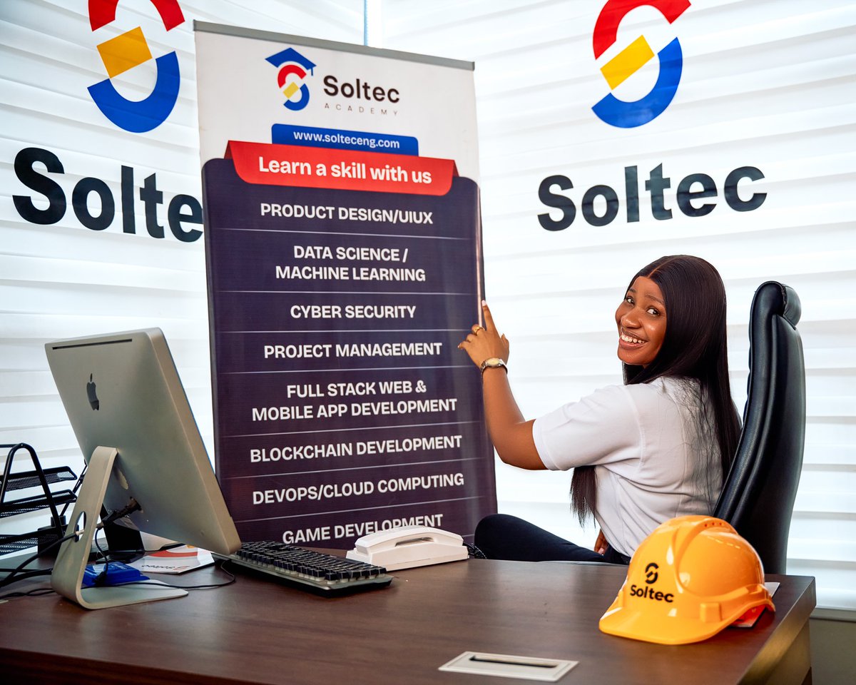solteceng's tweet image. Learn a skill at Soltec Academy and move one step closer to a successful career.

#soltecacademy #learning #technology #cybersecurity #website #datascience #AI #UIUX #training
