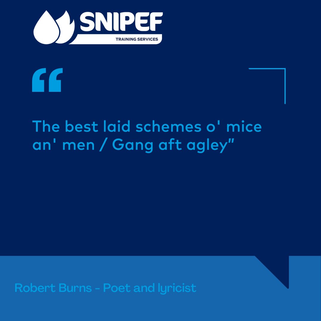 Robert Burns reminds us that even the best plans can go awry. In our journey towards Equality, Diversity &amp; Inclusion, we may face setbacks, but it's crucial to keep moving forward. Every step we take brings us closer to a world where everyone is valued and respected💙✨