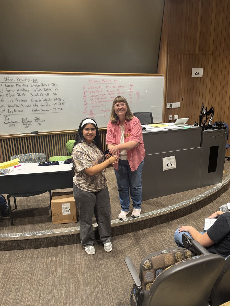 Evelyn Q. 6th place Spelling#iteachlfu