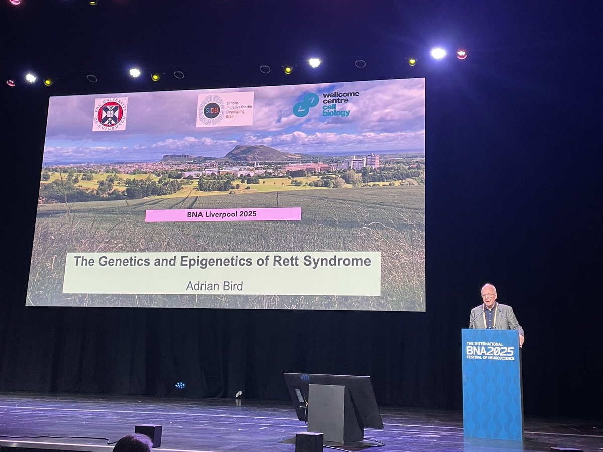Prof Fiona Ducotterd 🟧 (@fionaducotterd) on Twitter photo Fantastic opening lecture by Prof Sir Adrian Bird to #bna2025 - took me back to undergrad days <a href="/EdinburghUni/">The University of Edinburgh</a> in Prof Bird’s lectures about epigenetic changes in Rett… now so much progress in understanding and some discoveries progressed to clinical trials 🧡 Fantastic opening lecture by Prof Sir Adrian Bird to #bna2025 - took me back to undergrad days <a href="/EdinburghUni/">The University of Edinburgh</a> in Prof Bird’s lectures about epigenetic changes in Rett… now so much progress in understanding and some discoveries progressed to clinical trials 🧡