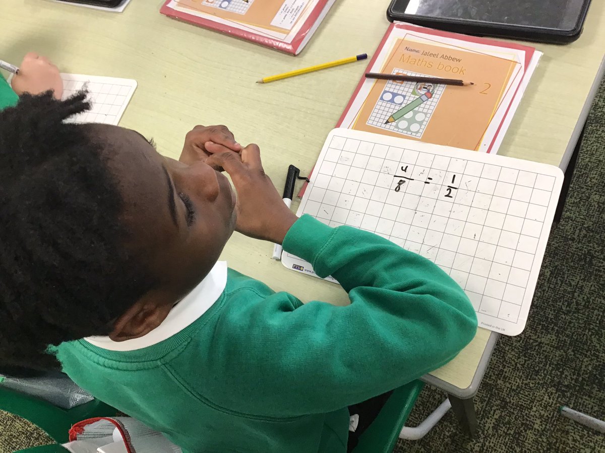 @CaldiY5 (@caldiy5) on Twitter photo Year 5 are testing their knowledge on fractions this morning, some children are using previous learning to simplify their fraction. <a href="/vianclark/">Rebecca Boomer-Clark</a> <a href="/CNicholson_Edu/">Craig Nicholson</a> <a href="/CaldiPrimary/">Caldicotes Primary</a> <a href="/mrsrmurad/">ruth murad</a> <a href="/PhilHumph36403/">Phil Humphreys</a> <a href="/AndyMcDonaldMP/">Andy McDonald MP for Middlesbrough & Thornaby East</a> <a href="/centre_right_/">Andy Preston</a> <a href="/LiftSchools/">Lift Schools</a> Year 5 are testing their knowledge on fractions this morning, some children are using previous learning to simplify their fraction. <a href="/vianclark/">Rebecca Boomer-Clark</a> <a href="/CNicholson_Edu/">Craig Nicholson</a> <a href="/CaldiPrimary/">Caldicotes Primary</a> <a href="/mrsrmurad/">ruth murad</a> <a href="/PhilHumph36403/">Phil Humphreys</a> <a href="/AndyMcDonaldMP/">Andy McDonald MP for Middlesbrough & Thornaby East</a> <a href="/centre_right_/">Andy Preston</a> <a href="/LiftSchools/">Lift Schools</a>