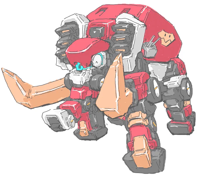 #象の日 BBマンモスとサンドロックガムート。 