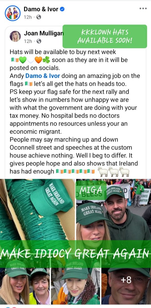 vmax_14's tweet image. Yikes, Ireland's version of the #NothingToBeProudOfBoys 😅 not an original bone in their bodies. 
#FakePatriots 🤑🤑🤑 know them by their fruits, their maggoty rotten fruits