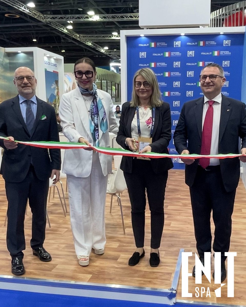 ENIT S.p.A. 🇮🇹 (@enit_italia) on Twitter photo Lusso, innovazione e connettività: inaugurato lo stand Italia ad #ATMDUbai, con l'Ambasciatore <a href="/ItalyinUAE/">Italy in UAE</a> Lorenzo Fanara, l'Assessore al turismo della <a href="/RegLombardia/">Regione Lombardia</a> Barbara Mazzali, l'ad ENIT Ivana Jelinic, il Consigliere del <a href="/MTurismoItalia/">Ministero del Turismo</a> Gianluca Caramanna. Lusso, innovazione e connettività: inaugurato lo stand Italia ad #ATMDUbai, con l'Ambasciatore <a href="/ItalyinUAE/">Italy in UAE</a> Lorenzo Fanara, l'Assessore al turismo della <a href="/RegLombardia/">Regione Lombardia</a> Barbara Mazzali, l'ad ENIT Ivana Jelinic, il Consigliere del <a href="/MTurismoItalia/">Ministero del Turismo</a> Gianluca Caramanna.