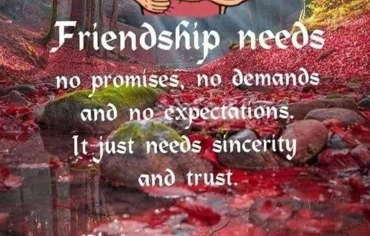 MajorWaheed's tweet image. #Friendship needs no #promises no #demands no #expectation it just needs #sincerity and #trust B A GOOD FRIEND #IAM #Mondaythought #MondayMotivation #Mindset #mentalhealth #happiness #Joy #JoyTrain #SuccessTrain #lifemantra @KariJoys @gary_hensel