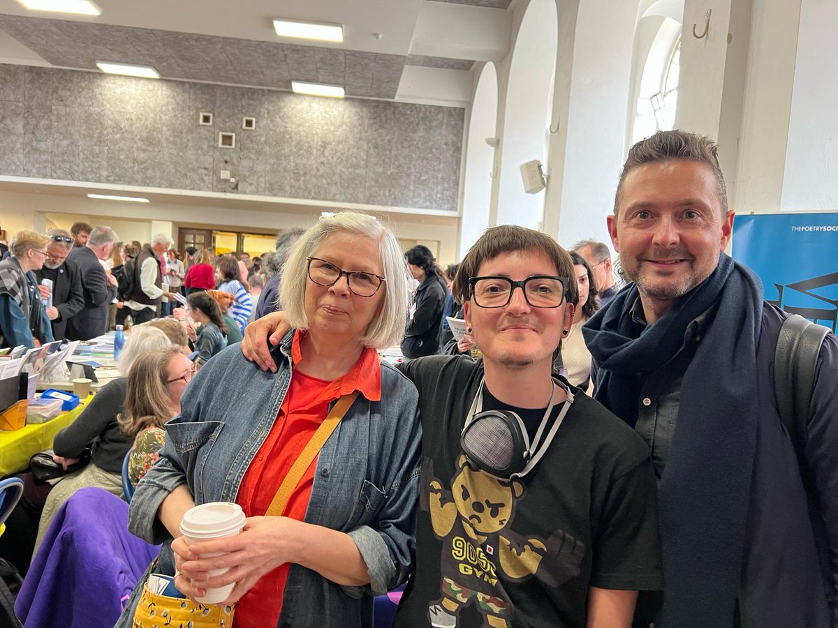 Magma Poetry (@magmapoetry) on Twitter photo Lovely to finally all meet in person at the Free Verse <a href="/PoetrySociety/">The Poetry Society</a> fair on Saturday! Magma 92 editors - <a href="/DrDanne/">Danne Jobin</a> <a href="/stephenson_pj/">Paul Stephenson</a> & Kathy Pimlott. Lovely to finally all meet in person at the Free Verse <a href="/PoetrySociety/">The Poetry Society</a> fair on Saturday! Magma 92 editors - <a href="/DrDanne/">Danne Jobin</a> <a href="/stephenson_pj/">Paul Stephenson</a> & Kathy Pimlott.