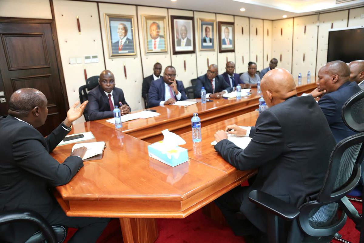 This morning,I was briefed by the multi agency team on the status of response taken against the perceived runaway  gambling, especially the virtual games and Jackpots, which have been in the social media for a couple of weeks.

The team explained and listed strategies that they