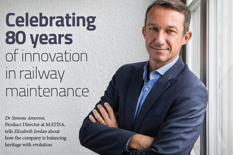 🚄 Part of our latest issue: Interview Spotlight!

MATISA celebrates 80 years of innovation in #railwaymaintenance.

Dr. Simone Amorosi shares how they balance tradition with #digitalisation and #sustainability.

Read more 👇
globalrailwayreview.com/article/201409…